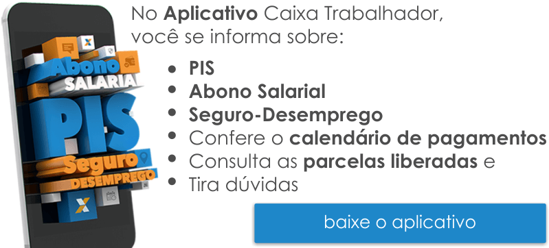 Baixar Aplicativo Sacar PIS PASEP Seguro Desemprego Abono Salarial